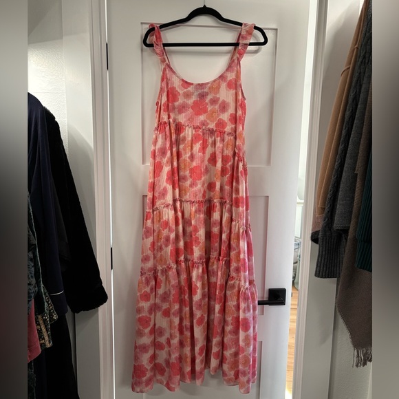 HATCH Anaelle Dress Pink (NWOT) Maternity Maxi - Picture 4 of 6